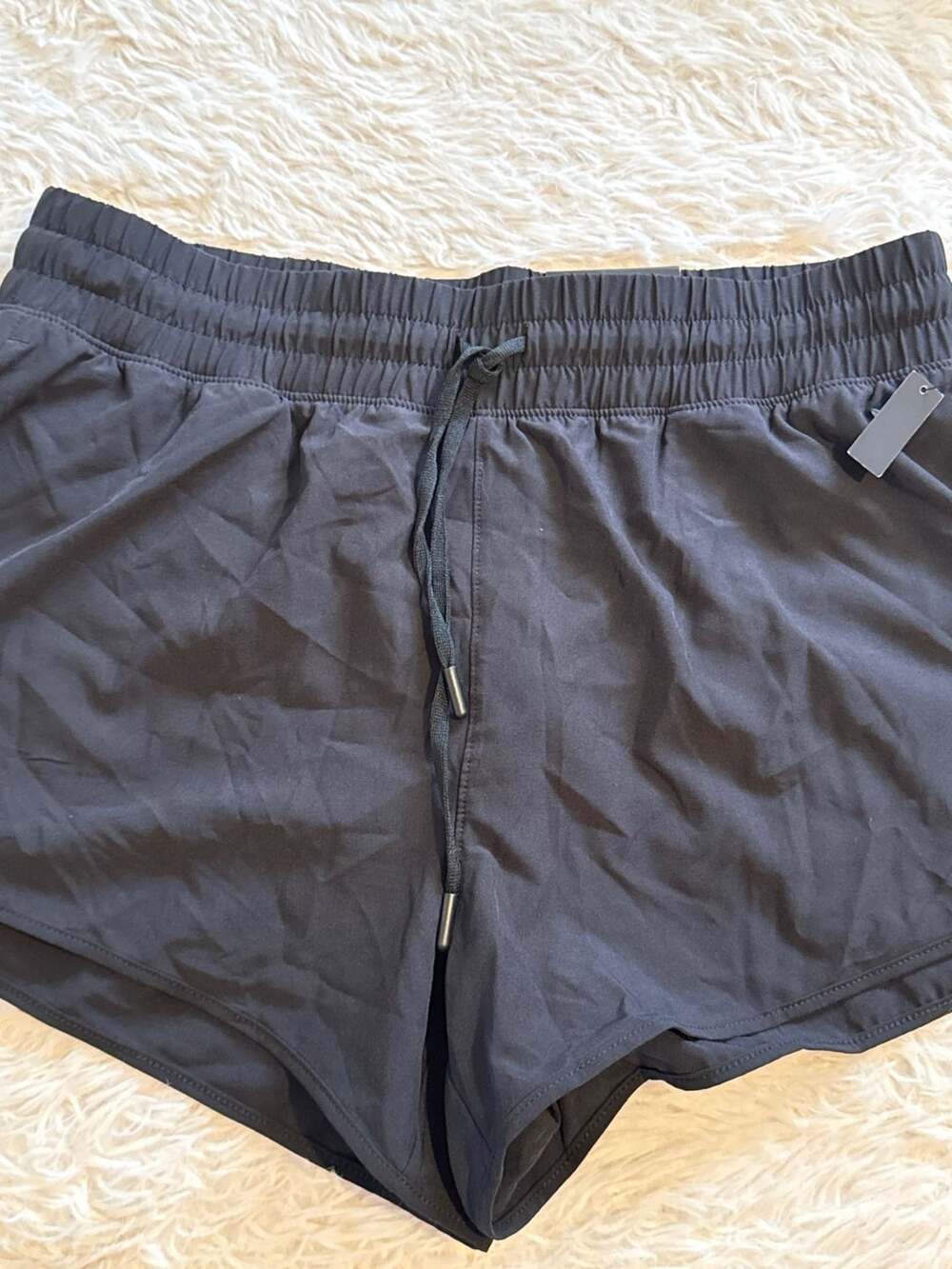90 Degree By Reflex Track Time Running Short Size M Black